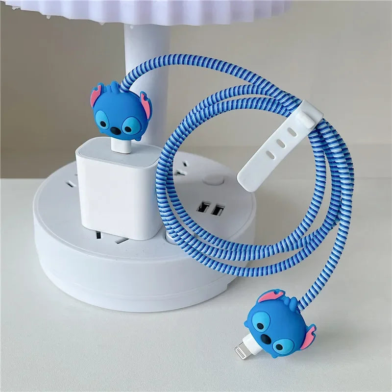 Cartoon Charger Cable Protector