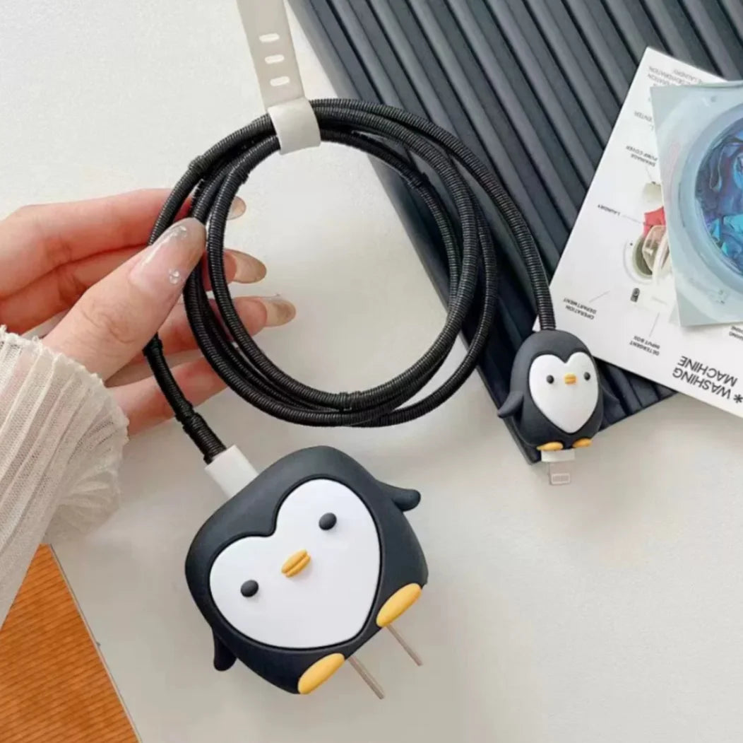 Cute Charging Data Cable Protector