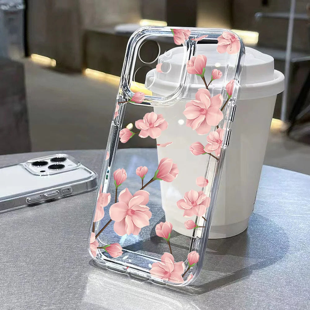 Flower Phone Case For iPhone